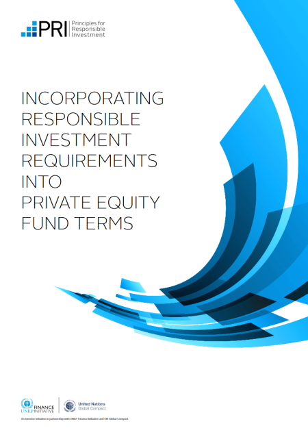 Incorporating responsible investment requirements into private equity