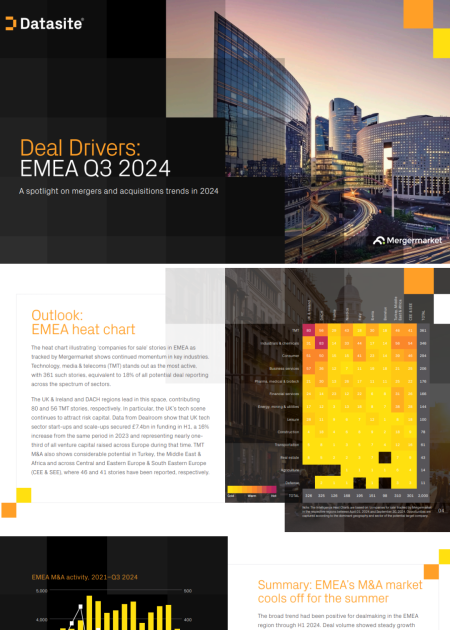 Deal Drivers: EMEA Q3 2024