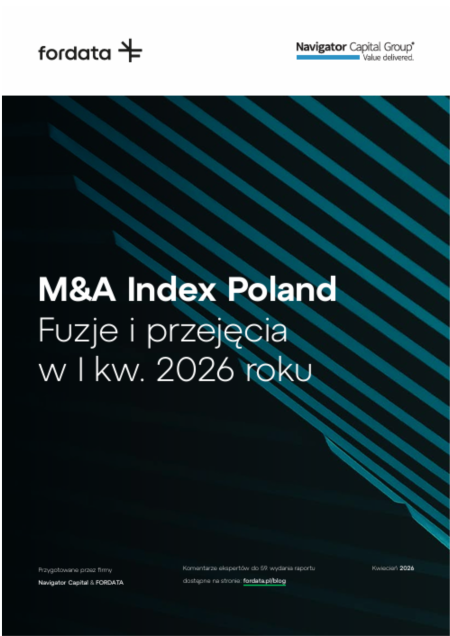 Raport Fuzje i przejęcia w Polsce w I Kw. 2026 roku
