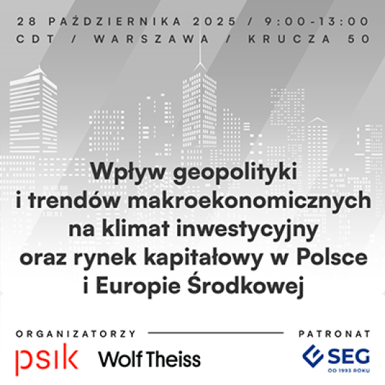 Wpływ geopolityki i trendów makroekonomicznych w regionie.