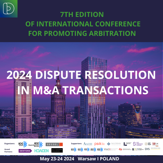 2024 DISPUTE RESOLUTION IN M&A TRANSACTIONS