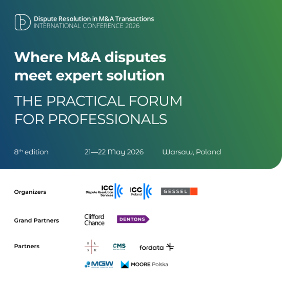 Dispute Resolution in M&A Transactions INTERNATIONAL CONFERENCE 2026 (8th edition)